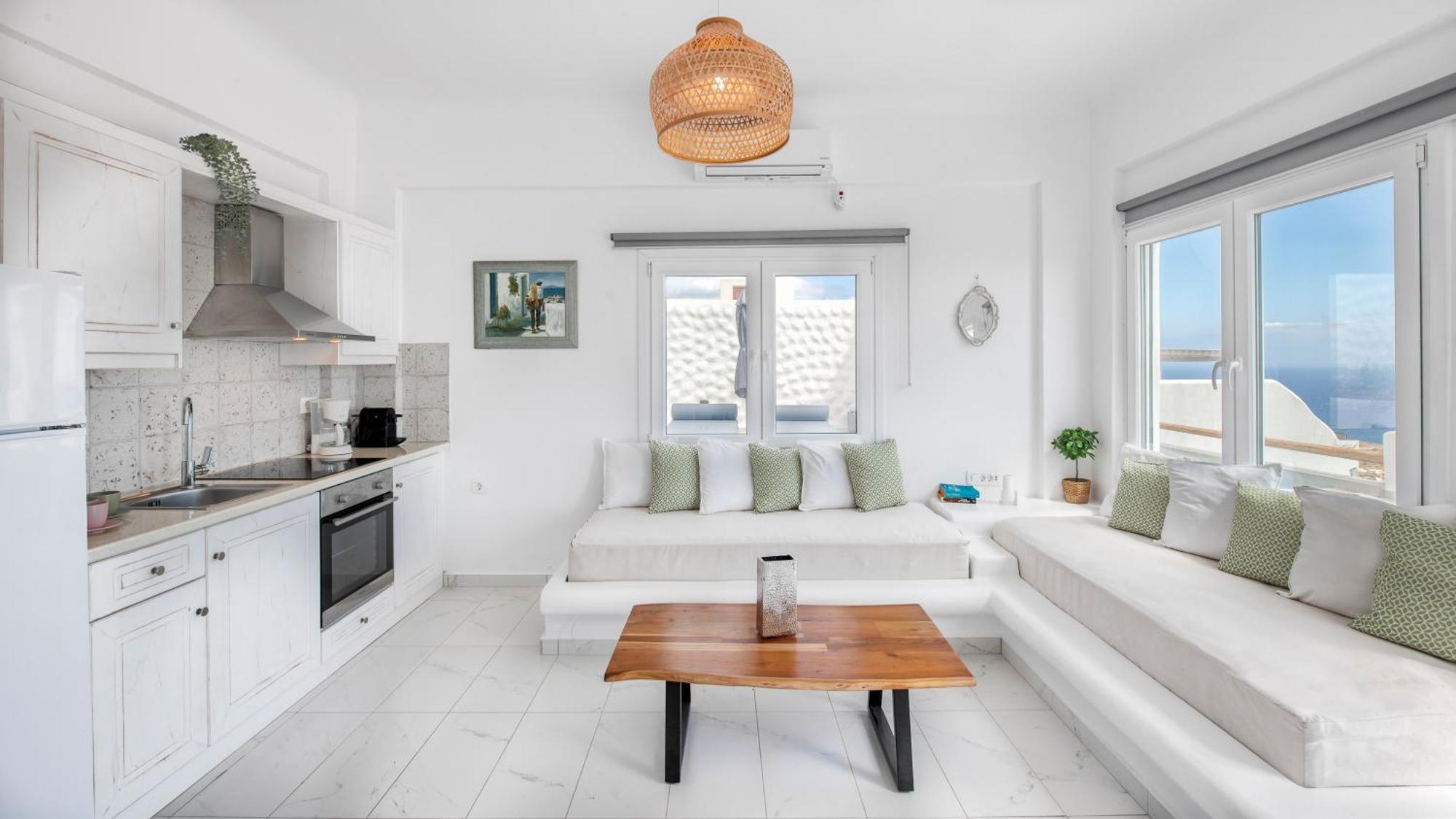 Dream Villa Santorini Vourvoulos Luaran gambar