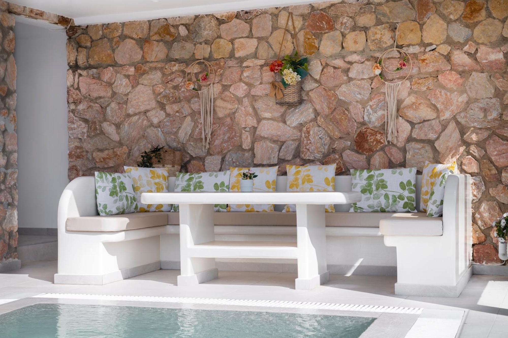 Dream Villa Santorini Vourvoulos Luaran gambar