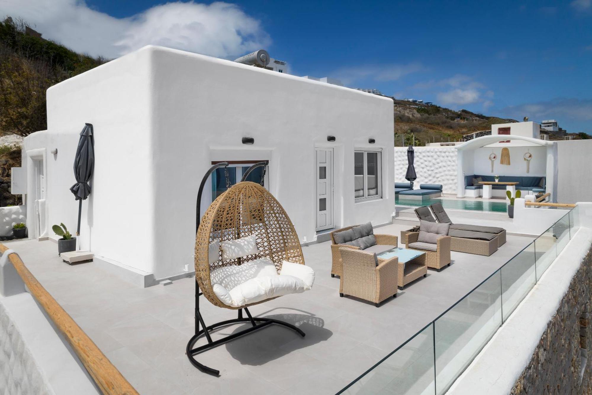 Dream Villa Santorini Vourvoulos Luaran gambar