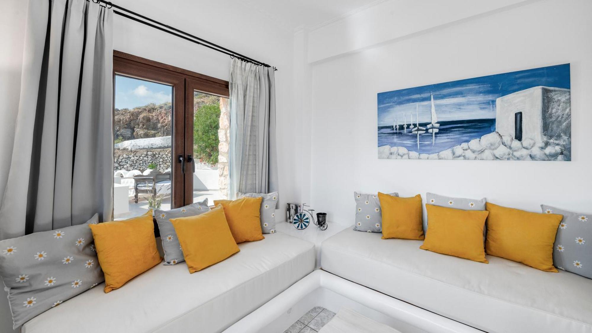 Dream Villa Santorini Vourvoulos Luaran gambar