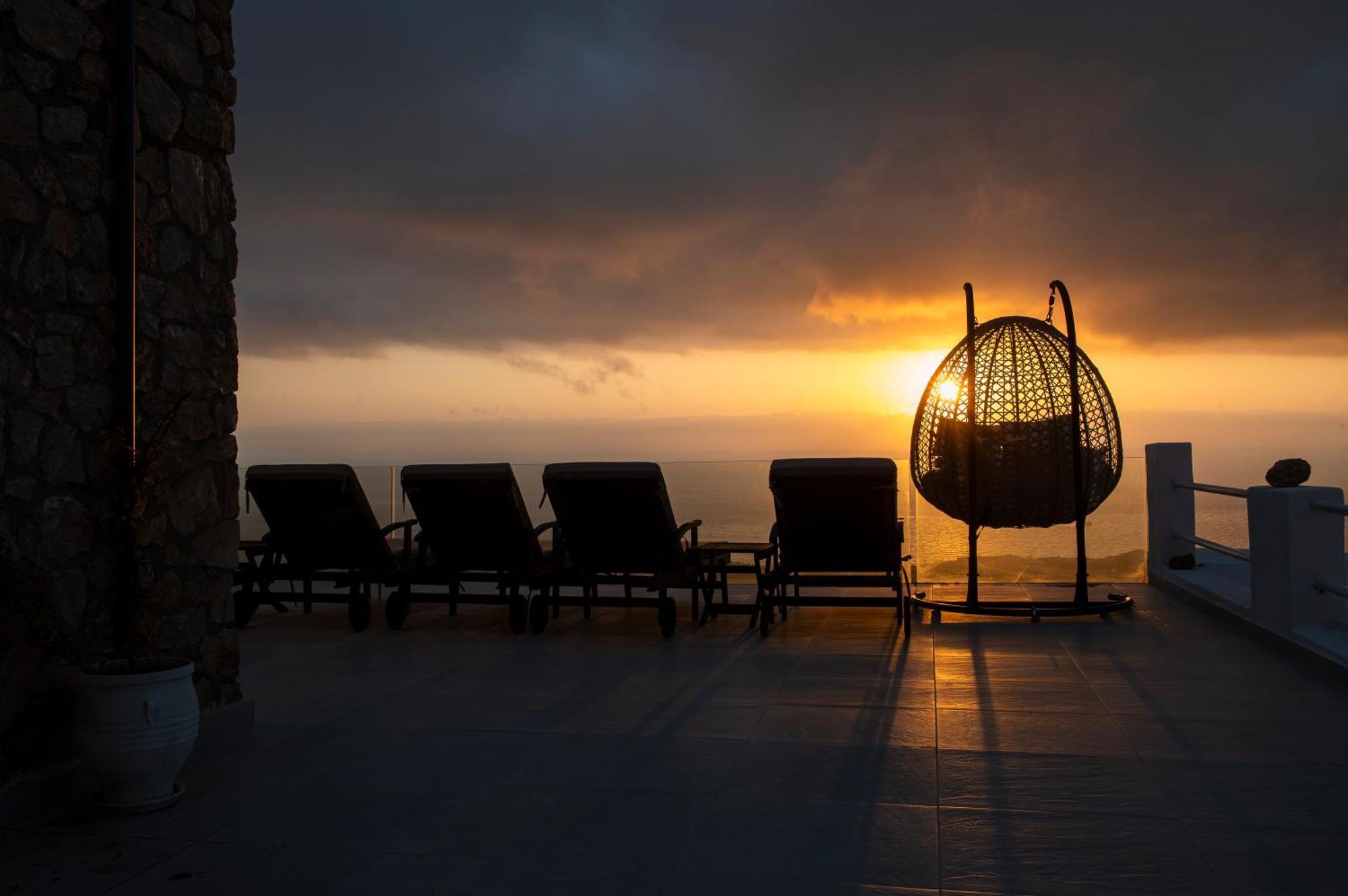 Dream Villa Santorini Vourvoulos Luaran gambar
