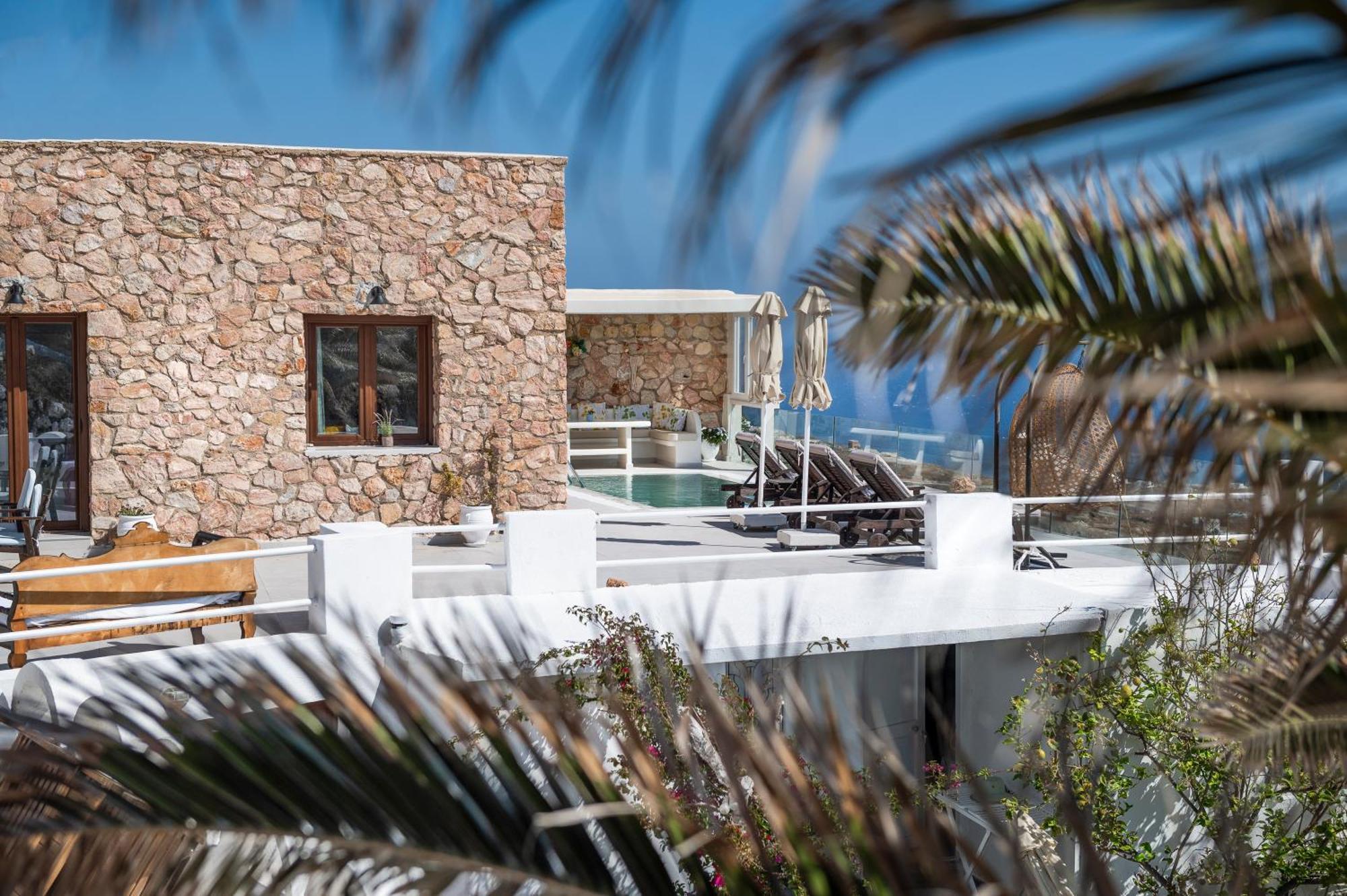 Dream Villa Santorini Vourvoulos Luaran gambar