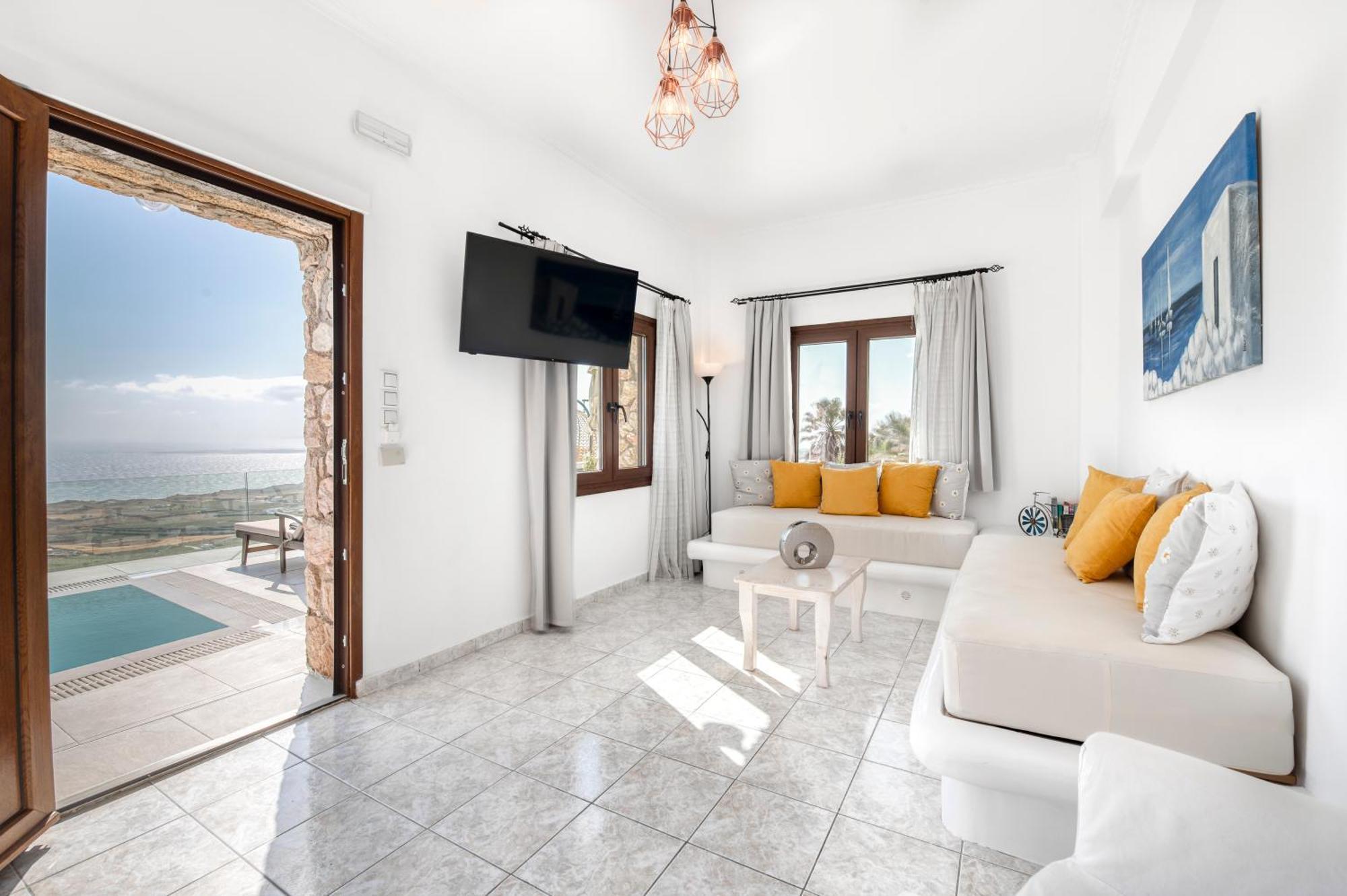 Dream Villa Santorini Vourvoulos Luaran gambar