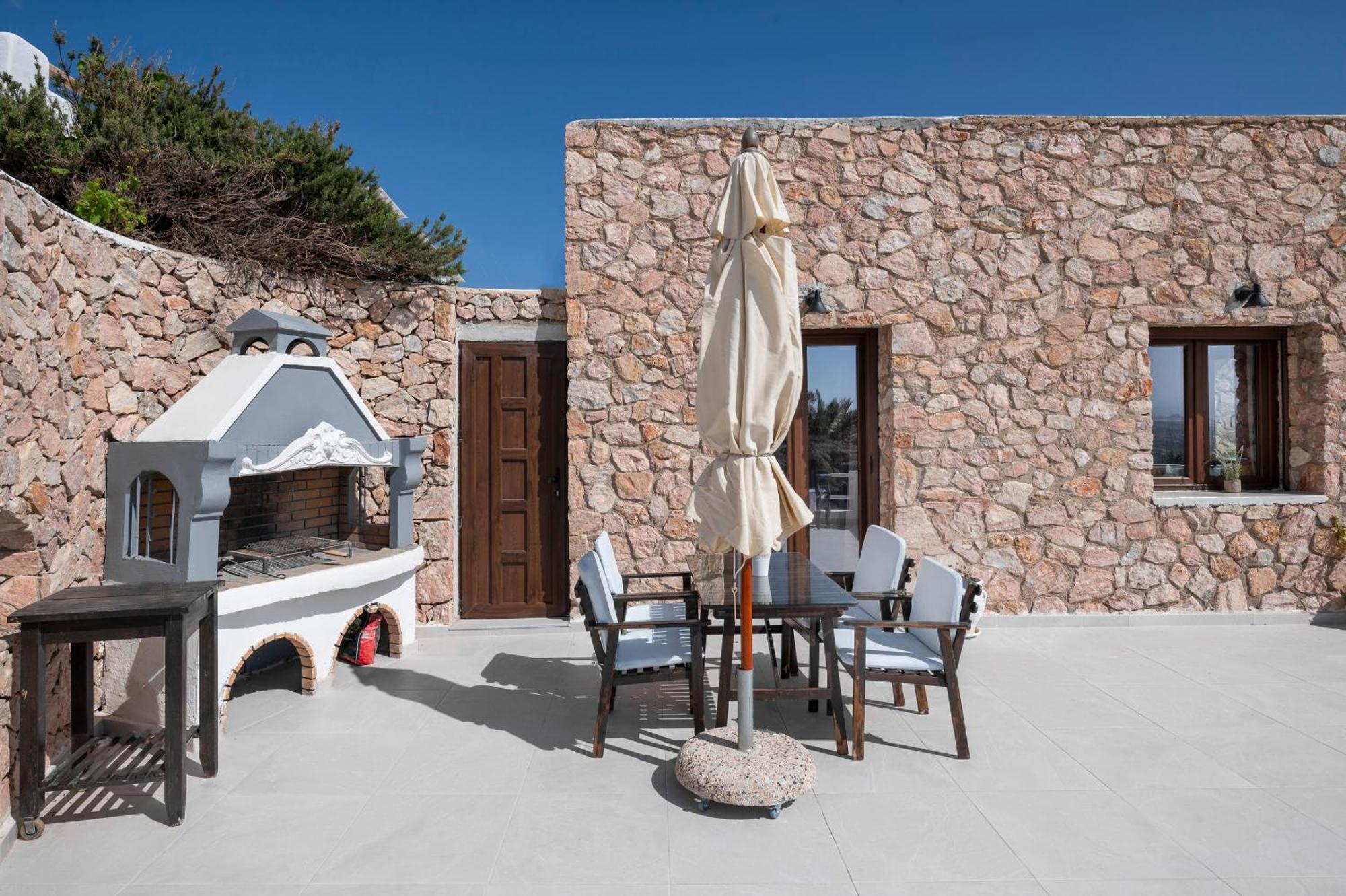 Dream Villa Santorini Vourvoulos Luaran gambar